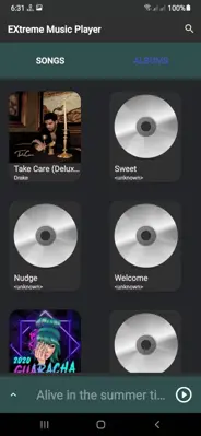 EXtreme Music Player android App screenshot 3